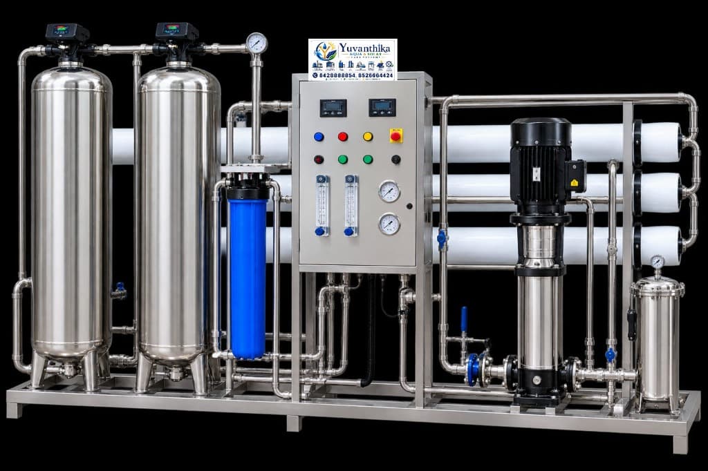 Industrial SS RO Water Plant